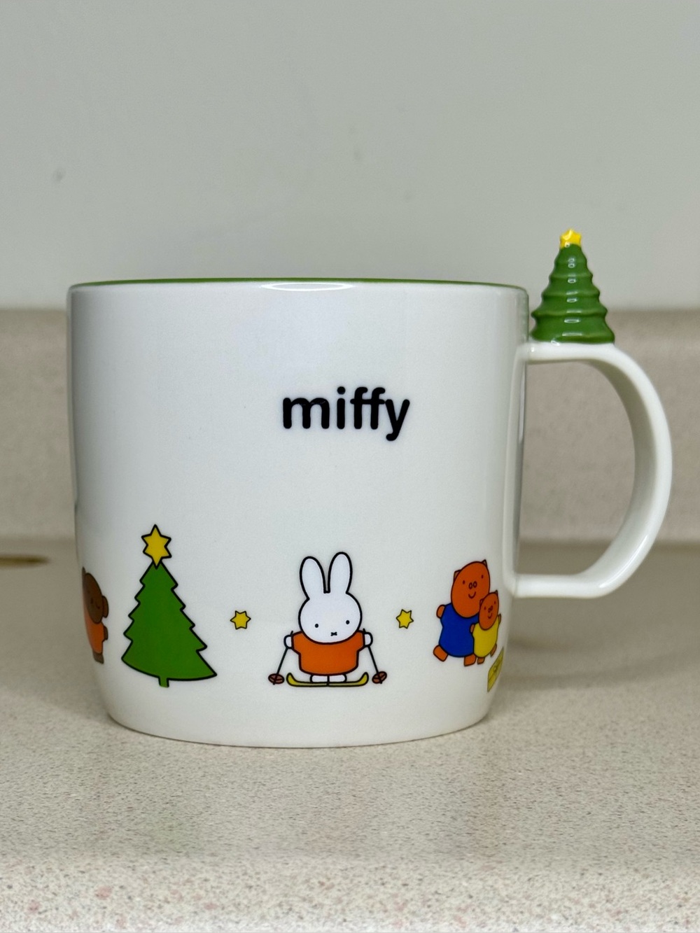 Miffy Christmas Mug by Magenta– Dick Bruna Design – 18 oz Ceramic Cup